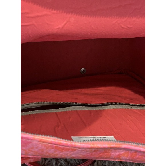 Samsonite Silhouette Marbled Pink - Vintage 60-70's Tote/Carry-on 14"×15”x7.5” - Picture 11 of 14